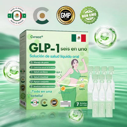 Tienda Oficial 𝐂𝐕𝐑𝐄𝐎𝐙® GLP-1 Seis en Uno Solución Oral para la Salud (Solo una vez al día, cambios visibles en 7 días) Para la obesidad, salud cardiovascular, diabetes, apnea del sueño, salud intestinal, problemas articulares y más.