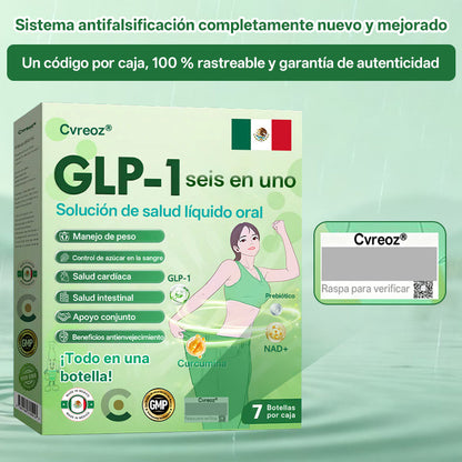 Tienda Oficial 𝐂𝐕𝐑𝐄𝐎𝐙® GLP-1 Seis en Uno Solución Oral para la Salud (Solo una vez al día, cambios visibles en 7 días) Para la obesidad, salud cardiovascular, diabetes, apnea del sueño, salud intestinal, problemas articulares y más.